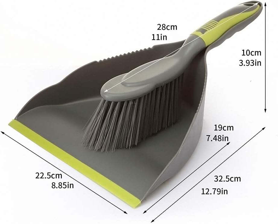 Dust pan Broom - Dust Pans with Brush,Hand Broom and Dustpan Set,Dustpan and Brush Set,Handheld Dustpan are Used to Clean Kitchens, Floors, Tables, Animal Cages.