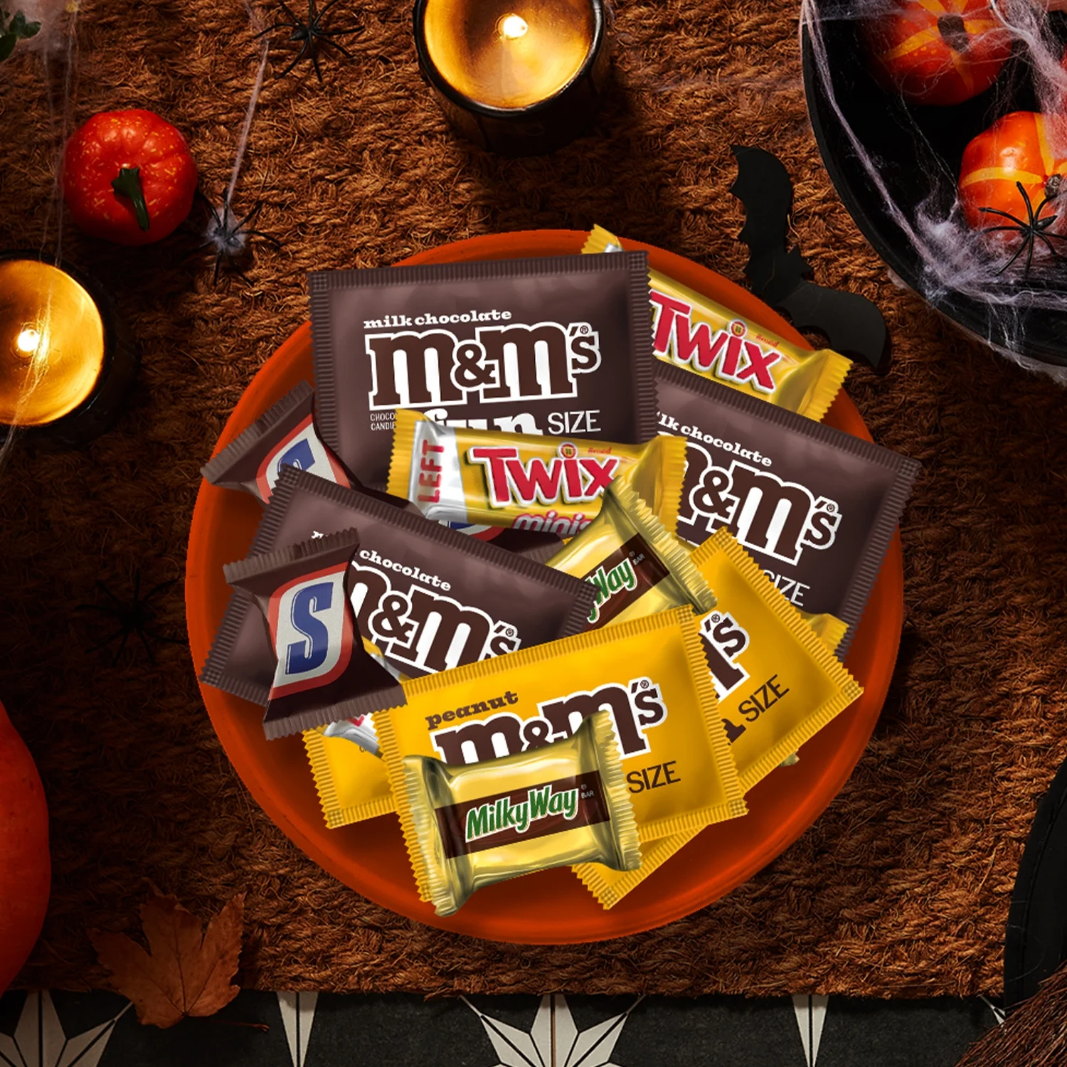M&M's, Snickers, Twix & More Halloween Candy - 160 Bulk Bag