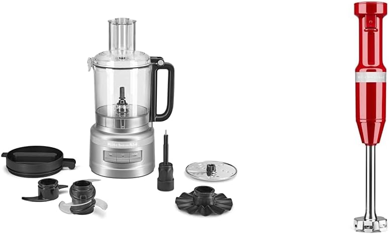 KitchenAid KFP0718CU Food Processor, 7 Cup, Contour Silver