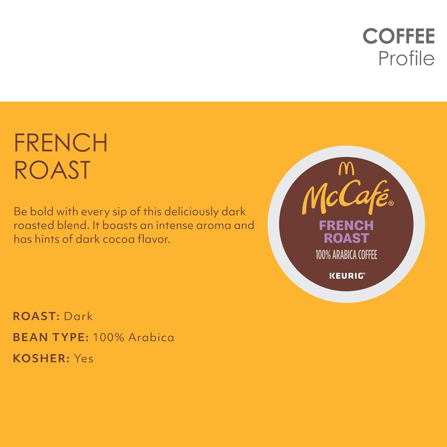McCafe Premium Roast, Single-Serve Keurig K-Cup Pods, Medium Roast Coffee Pods Pods, 84 Count