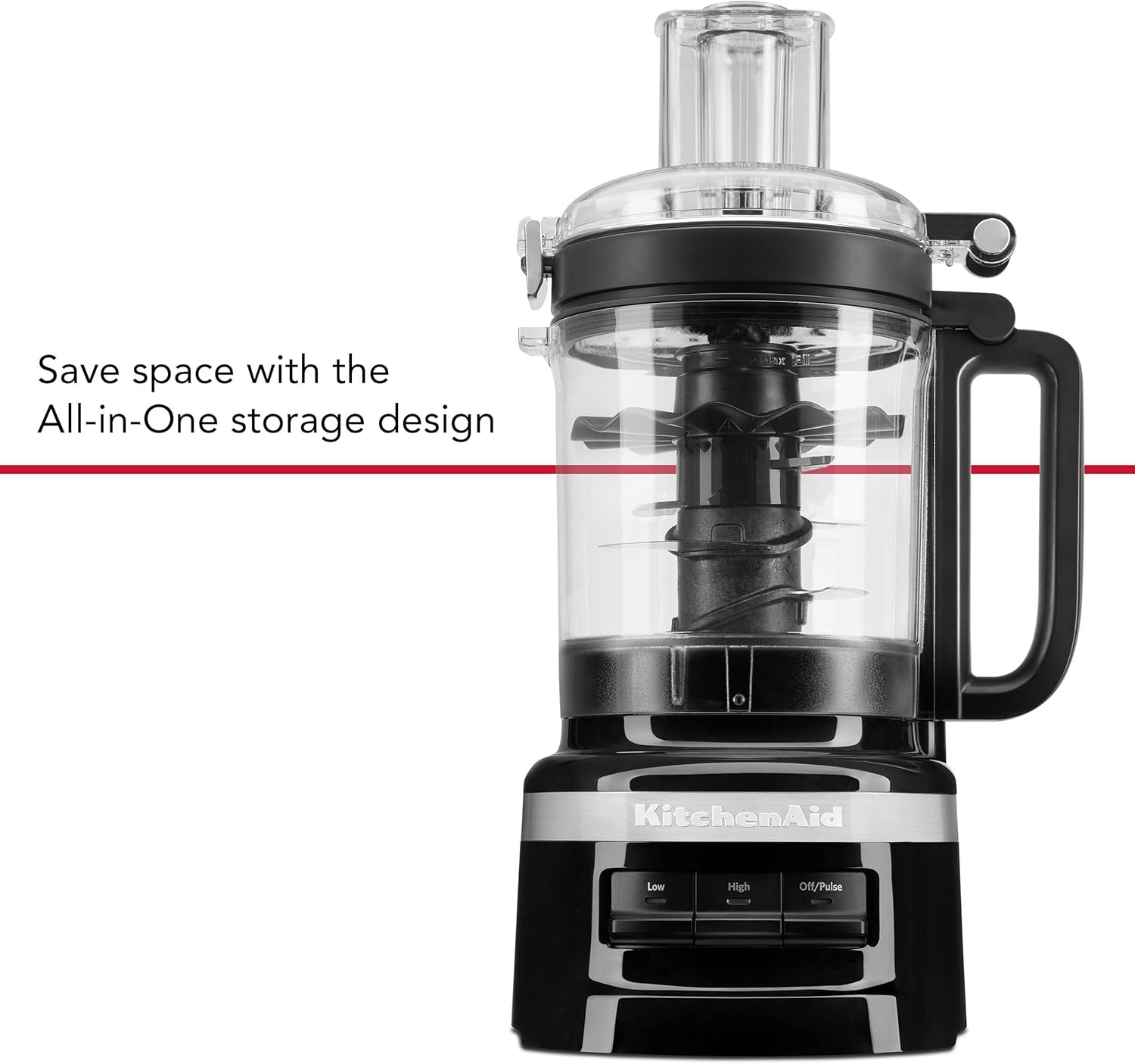 KitchenAid KFP0718CU Food Processor, 7 Cup, Contour Silver