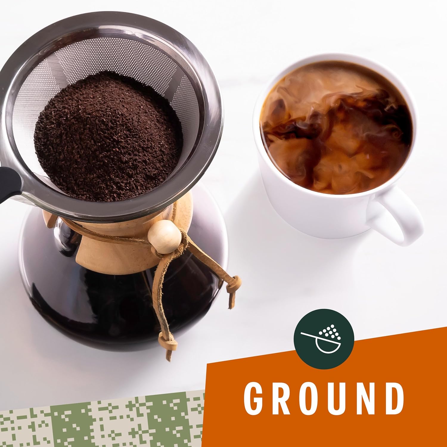 Starbucks Ground Coffee, Medium Roast Coffee, Pike Place Roast, 100% Arabica, 1 Bag (28 Oz)