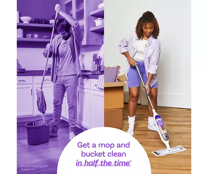 PowerMop Wood Mopping Pad Refills, 8-Count