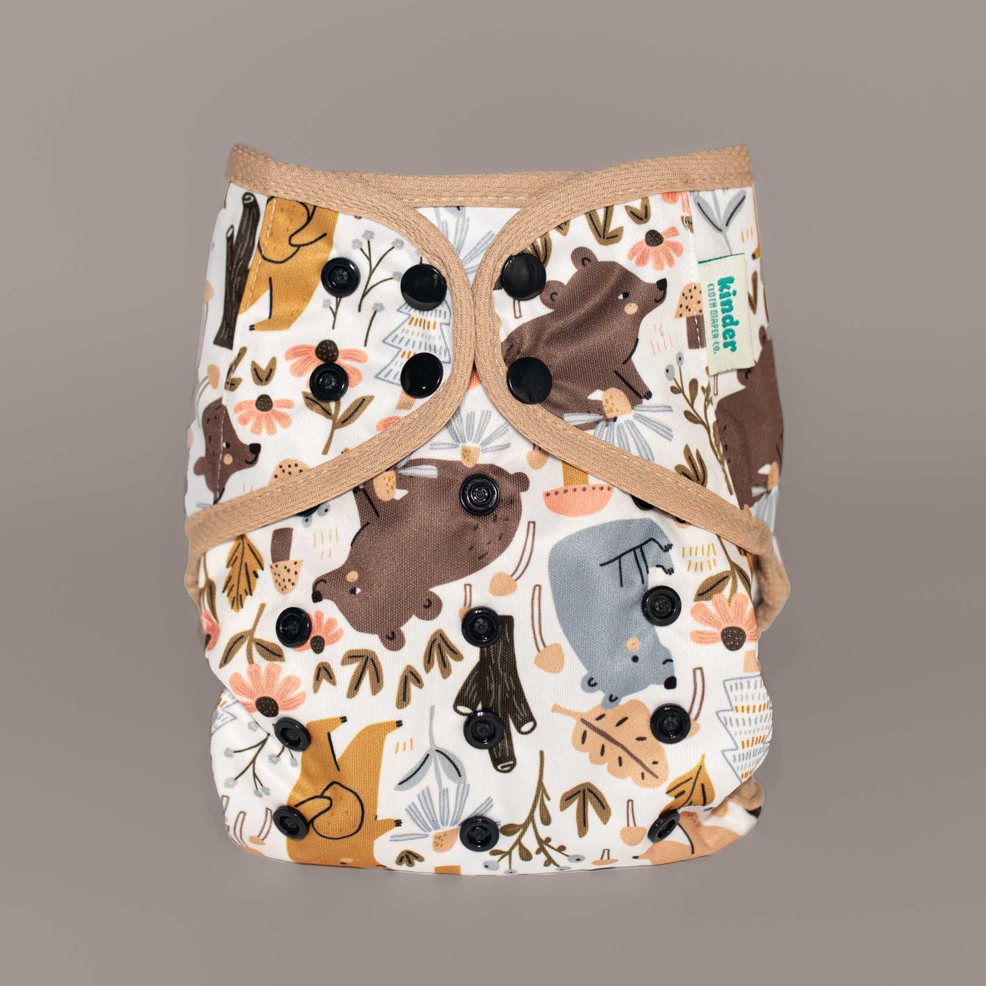 Kinder Cloth Diaper Co. Patterned Reusable Cloth Diaper COVERS