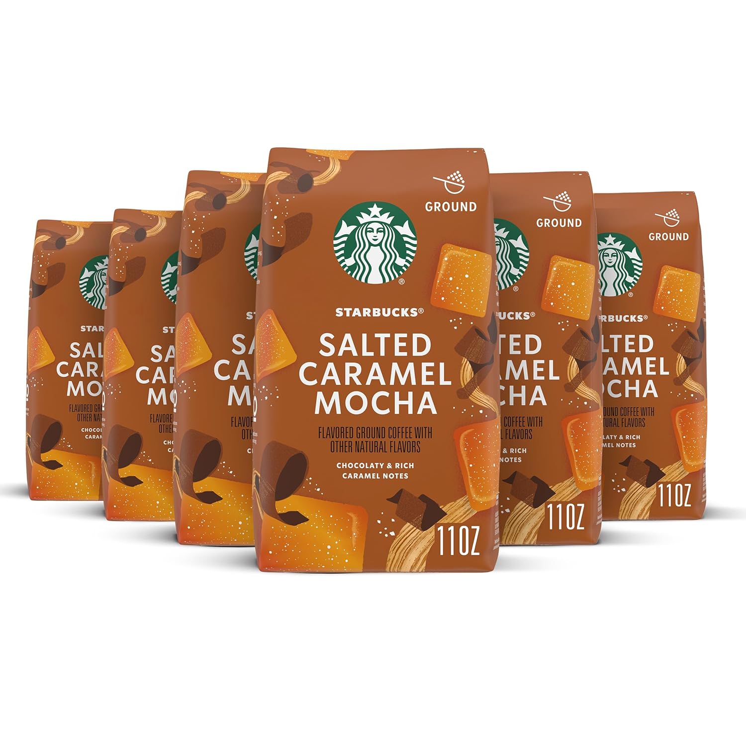 Starbucks Ground Coffee, Medium Roast Coffee, Pike Place Roast, 100% Arabica, 1 Bag (28 Oz)