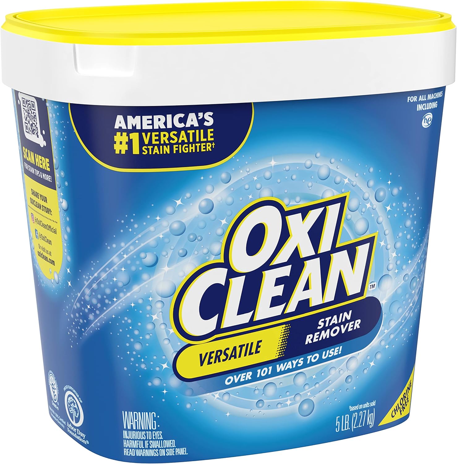 OxiClean Versatile Stain Remover Powder, 5 lb