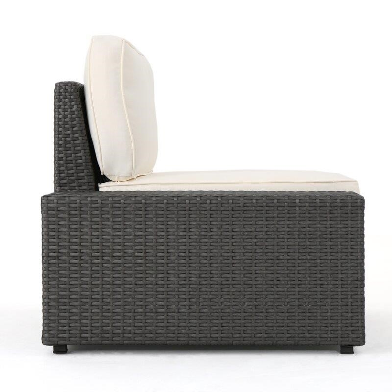 Grainne All Weather Wicker/Rattan 8 - Person Seating Group with Cushions