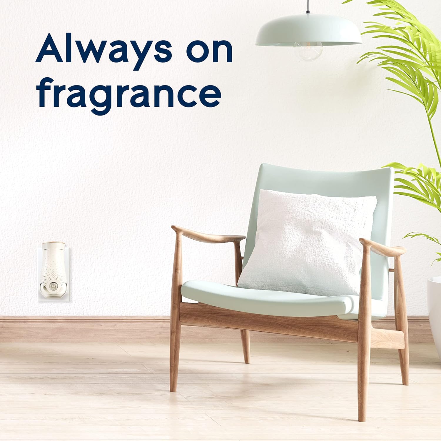 Glade PlugIns Air Freshener Warmer, Scented and Essential Oils for Home and Bathroom, Up to 50 Days on Low Setting, 2 Count