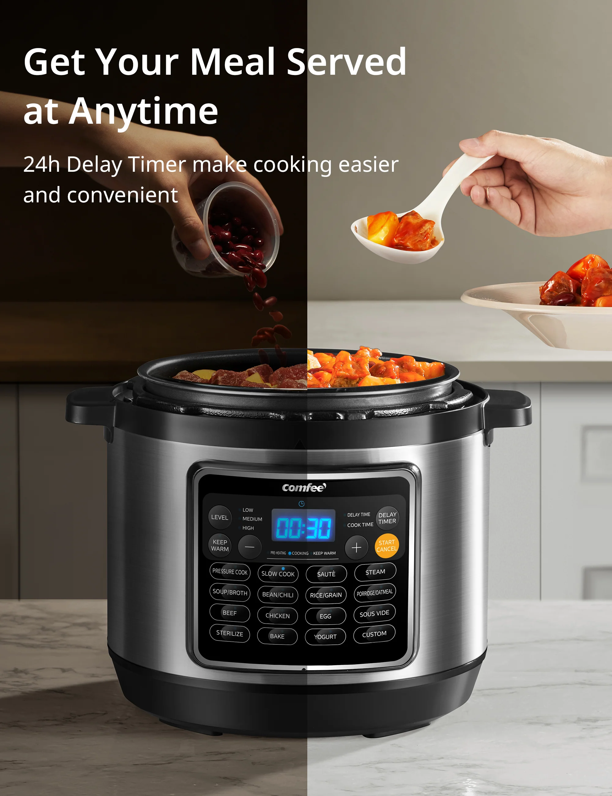 8 Qt Instant Pressure Cooker