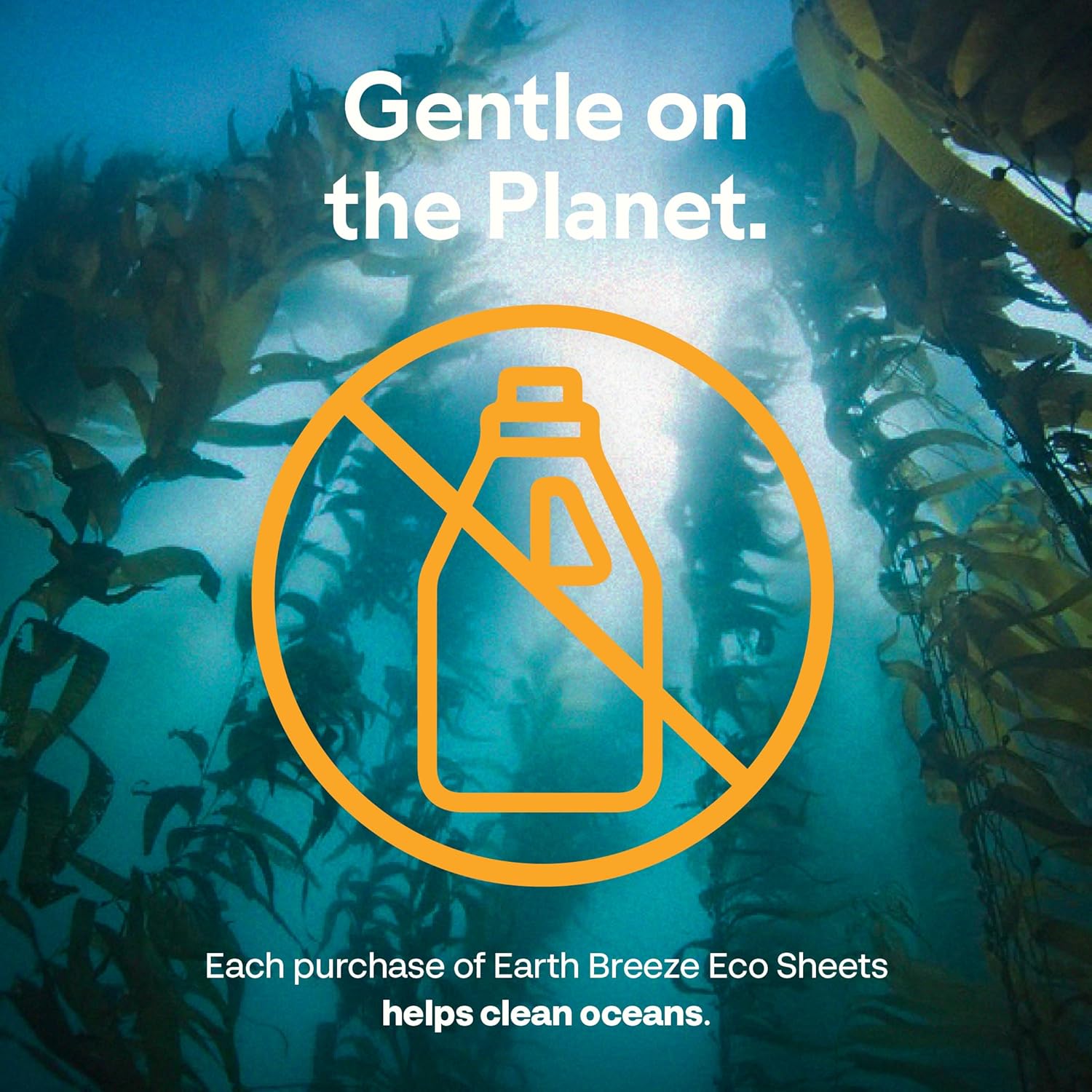Earth Breeze Laundry Detergent Sheets Fresh Scent - 60 Loads No Plastic Jug Concentrated Laundry Detergent 30 Sheets