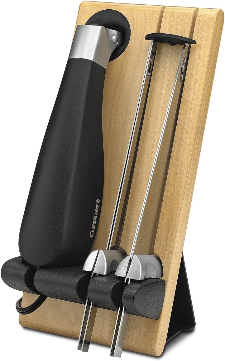 Cuisinart Electric Knife with Cutting Board, Stainless Steel/Black, CEK-41