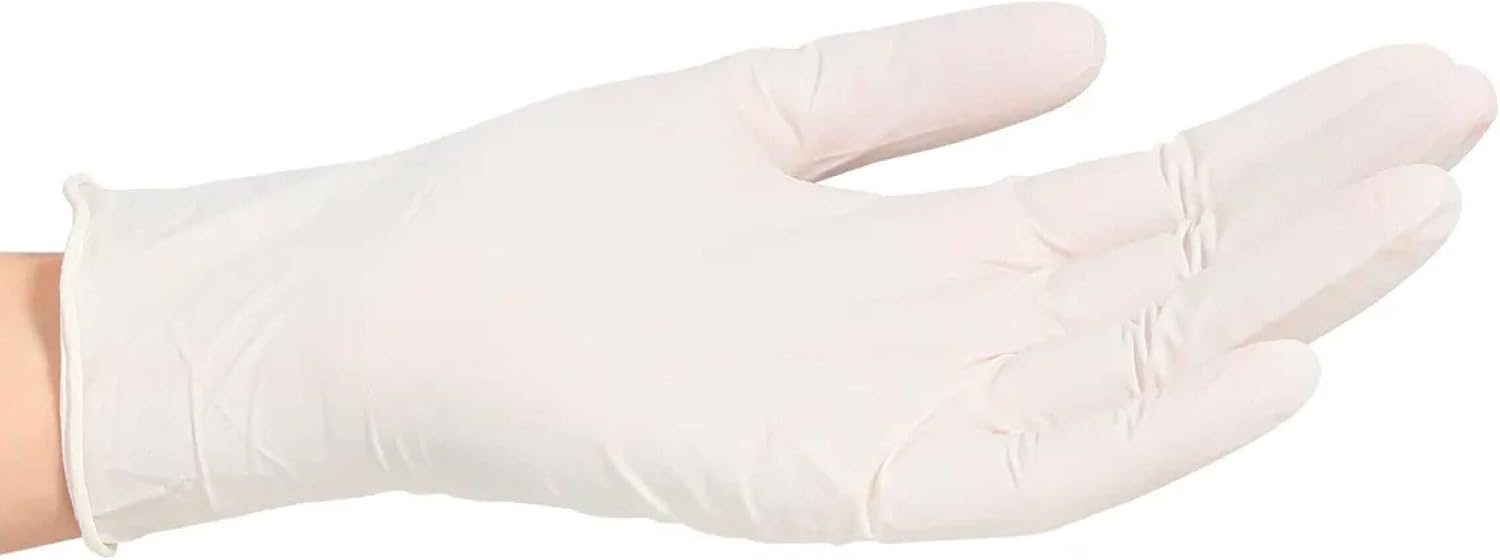 ForPro Professional Collection Disposable Nitrile Gloves, Chemical Resistant, Powder-Free, Latex-Free, Non-Sterile, Food Safe, 4 Mil, Black, Large, 100-Count