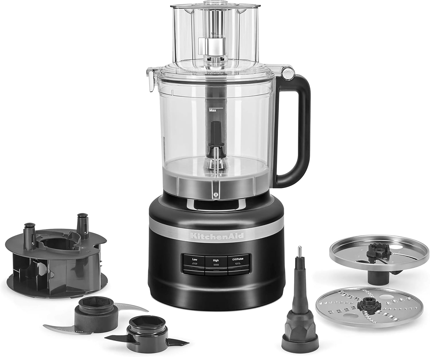 KitchenAid KFP0718CU Food Processor, 7 Cup, Contour Silver