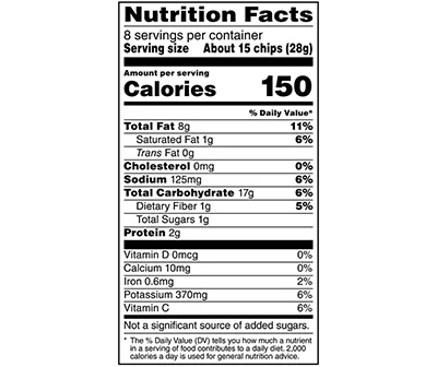 Lay's Kettle Cooked Potato Chips Jalapeno Flavored 8 Oz