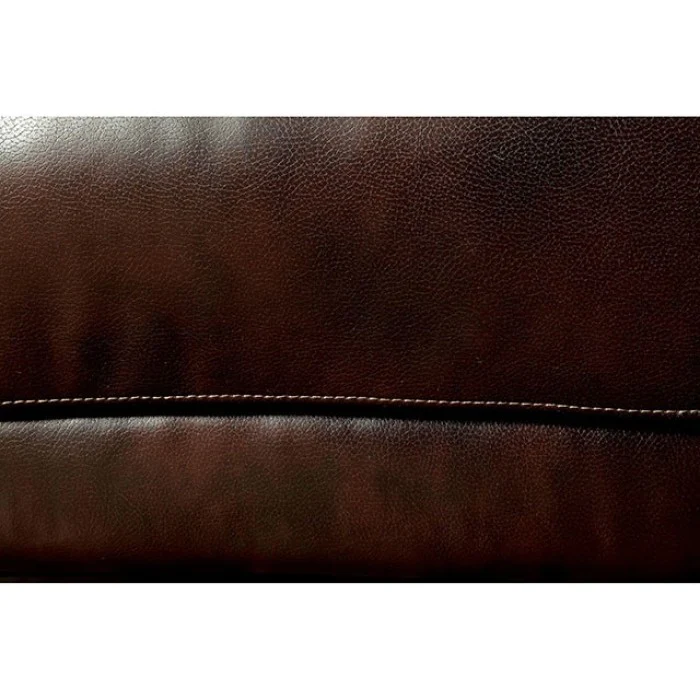 Glasgow Brown Sectional w/ Speaker Wedge