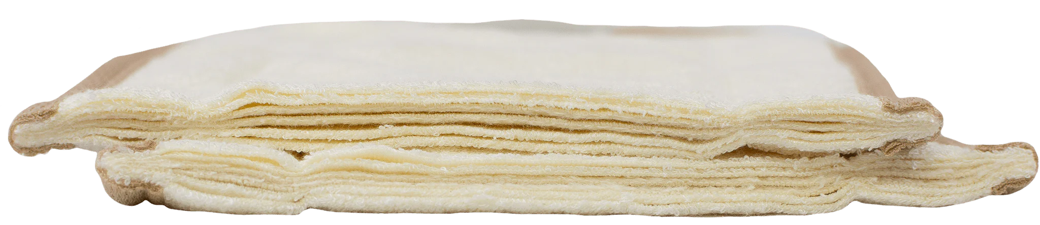 Texas Tushies Flex Fit - 6 layer Natural Fiber Cloth Diaper Insert