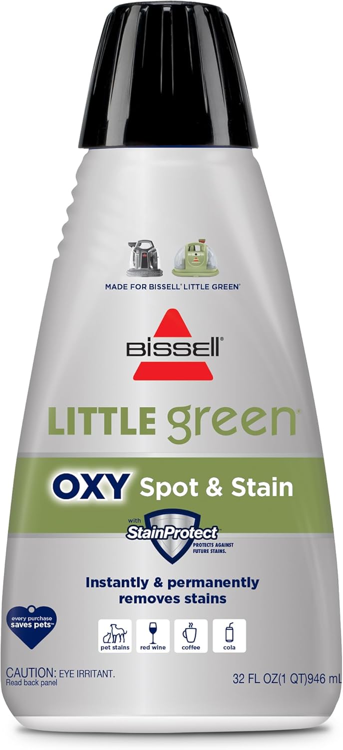 Bissell Professional Spot and Stain + Oxy Portable Machine Formula, 32 Fl Oz (Pack of 1)