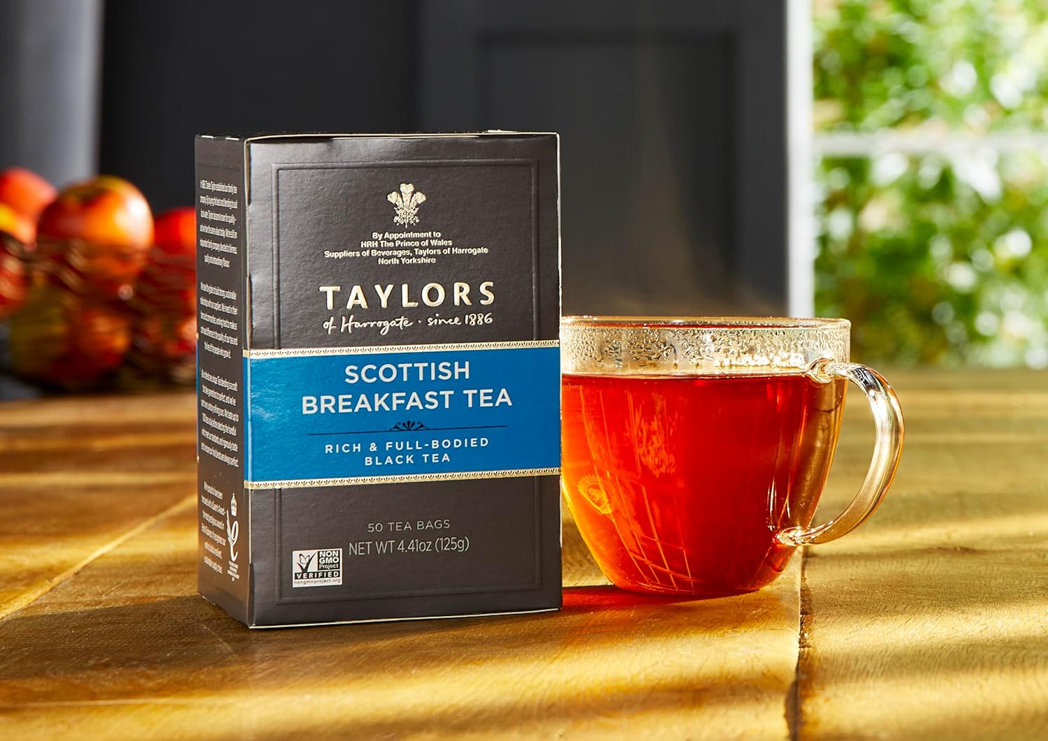Taylors of Harrogate Organic Peppermint Herbal Tea, 50 Count