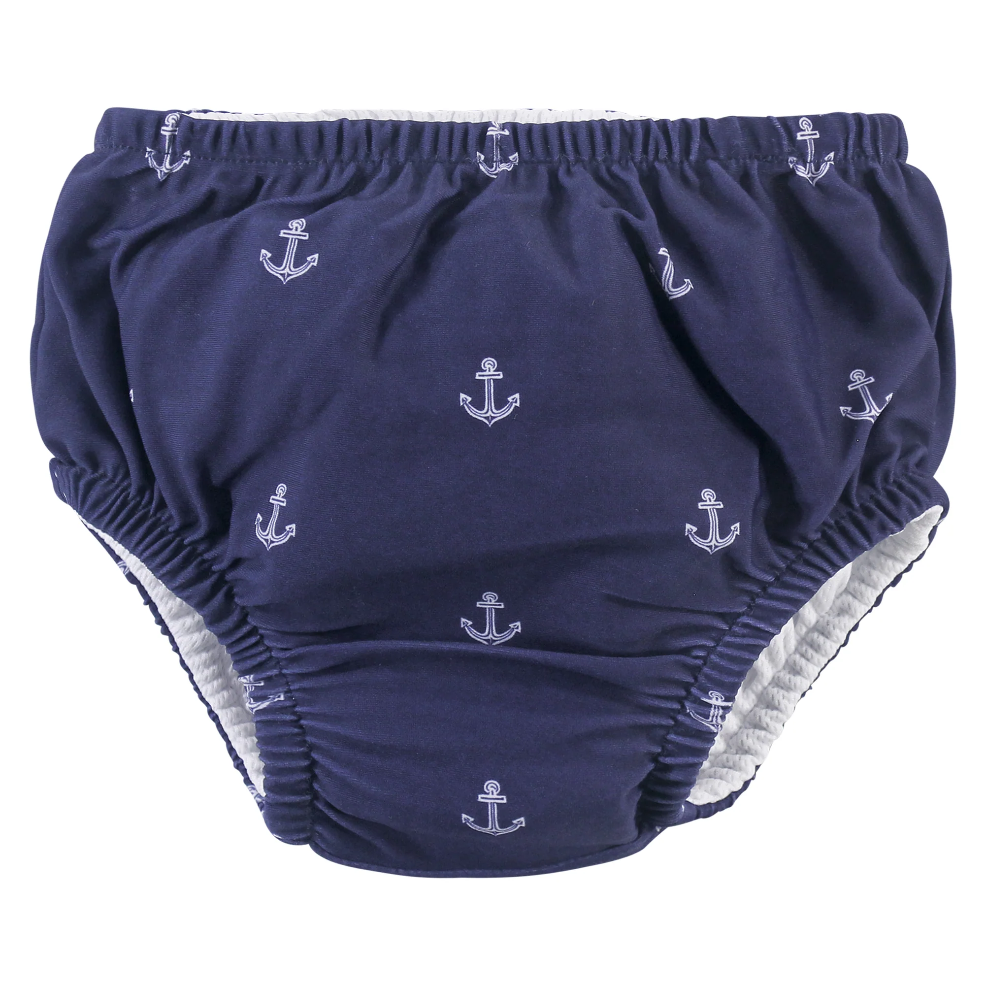 Hudson Baby Infant and Toddler Gender Neutral Swim Diapers, Blue Gray Shark