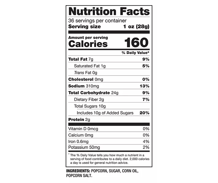 Kettle Popcorn, 35.5 Oz.