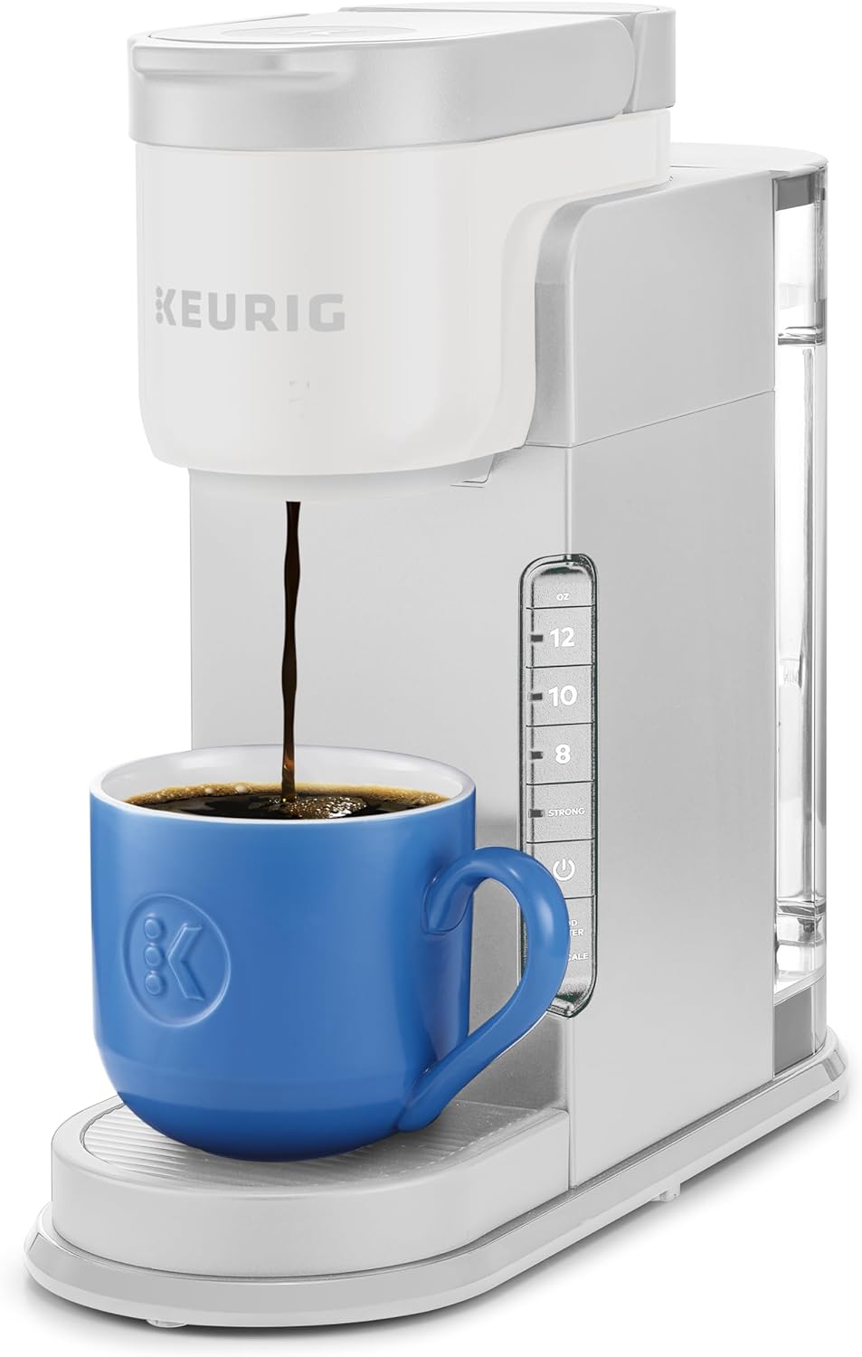 Keurig K-Express Single Serve K-Cup Pod Coffee Maker, 3 Brew Sizes, Strong Button Feature, 42oz Removable Reservoir, Black