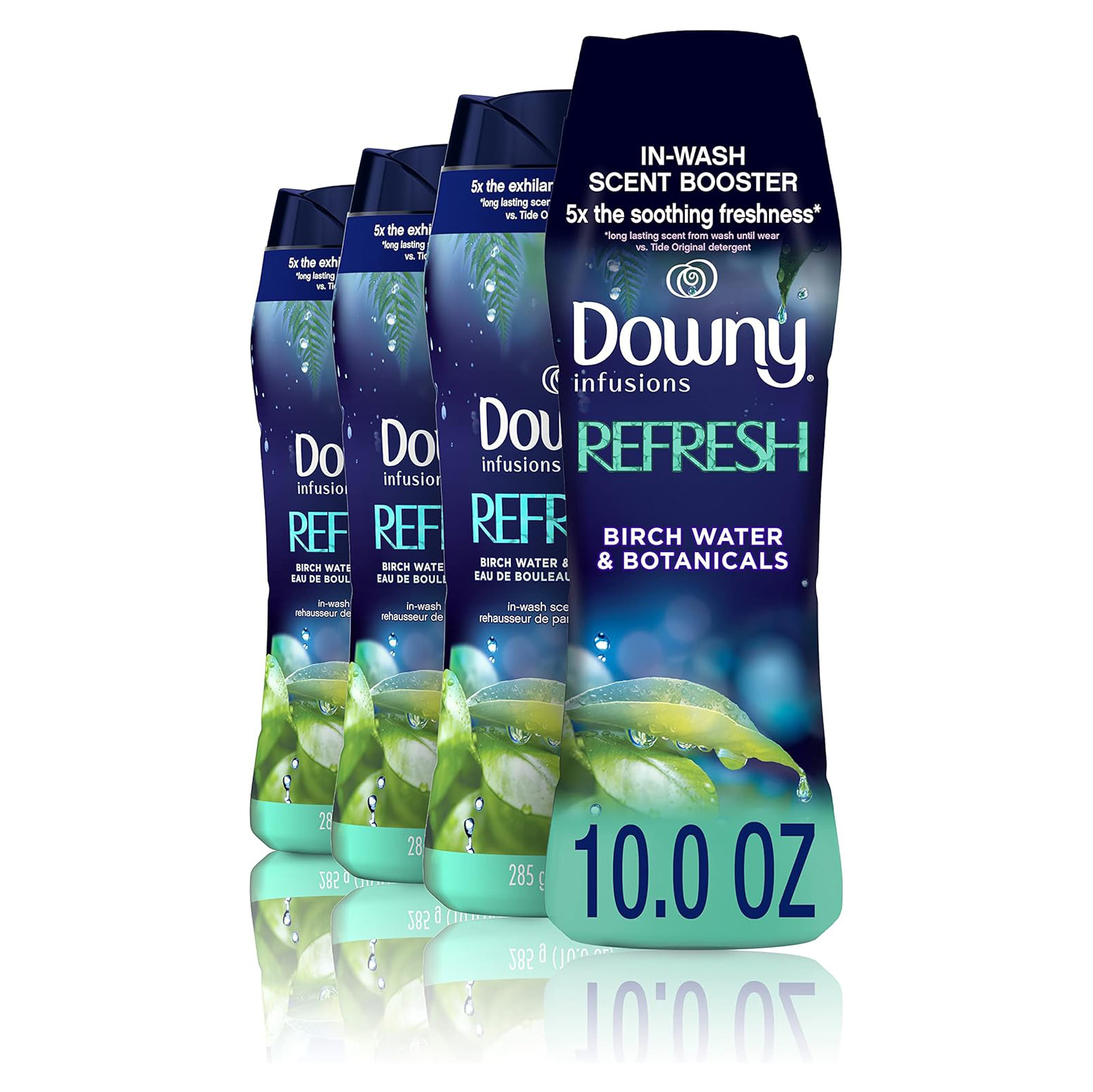 Downy Infusions In Wash Scent Booster Beads, CALM, Soothing Lavender and Vanilla Bean Scent, 24 oz Laundry Beads