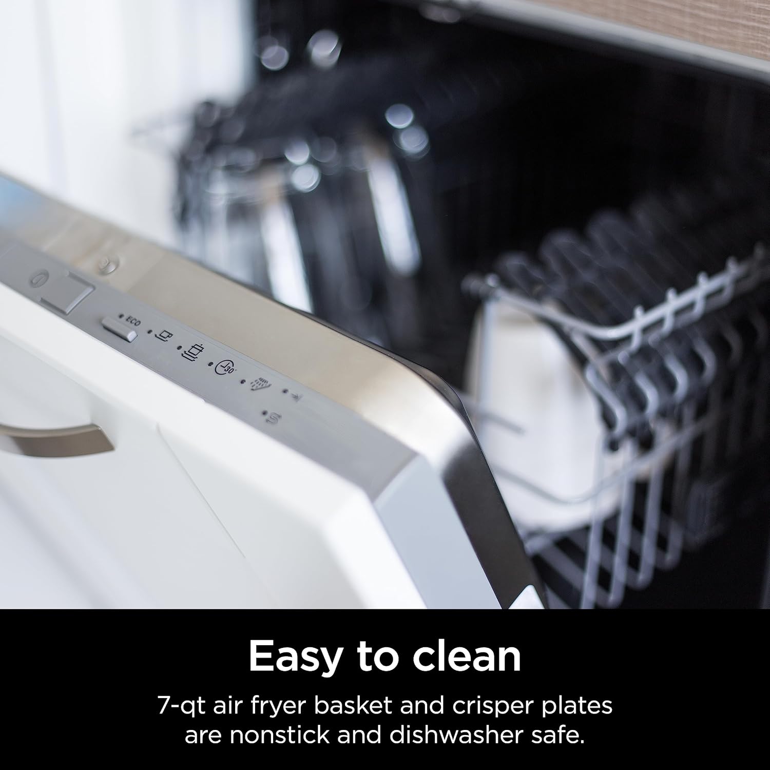 Ninja Air Fryer, Thermometer, Roast, Bake, Air Fry, Crisps, Broil, Reheats, Keep Warm, 10-in-1, Fries, Frozen Food, Veggies, and Meat, Quick Meals, Healthy Meals, Less Oil, 10 QT, Grey, DZ550