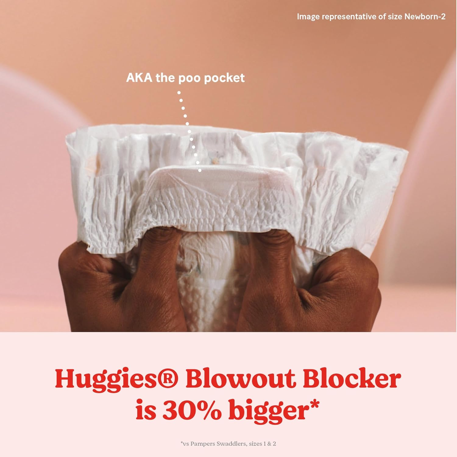 Huggies Size 1 Diapers, Little Snugglers Diapers, Size 1 (8-14 lbs), 198 Ct (6 packs of 33)