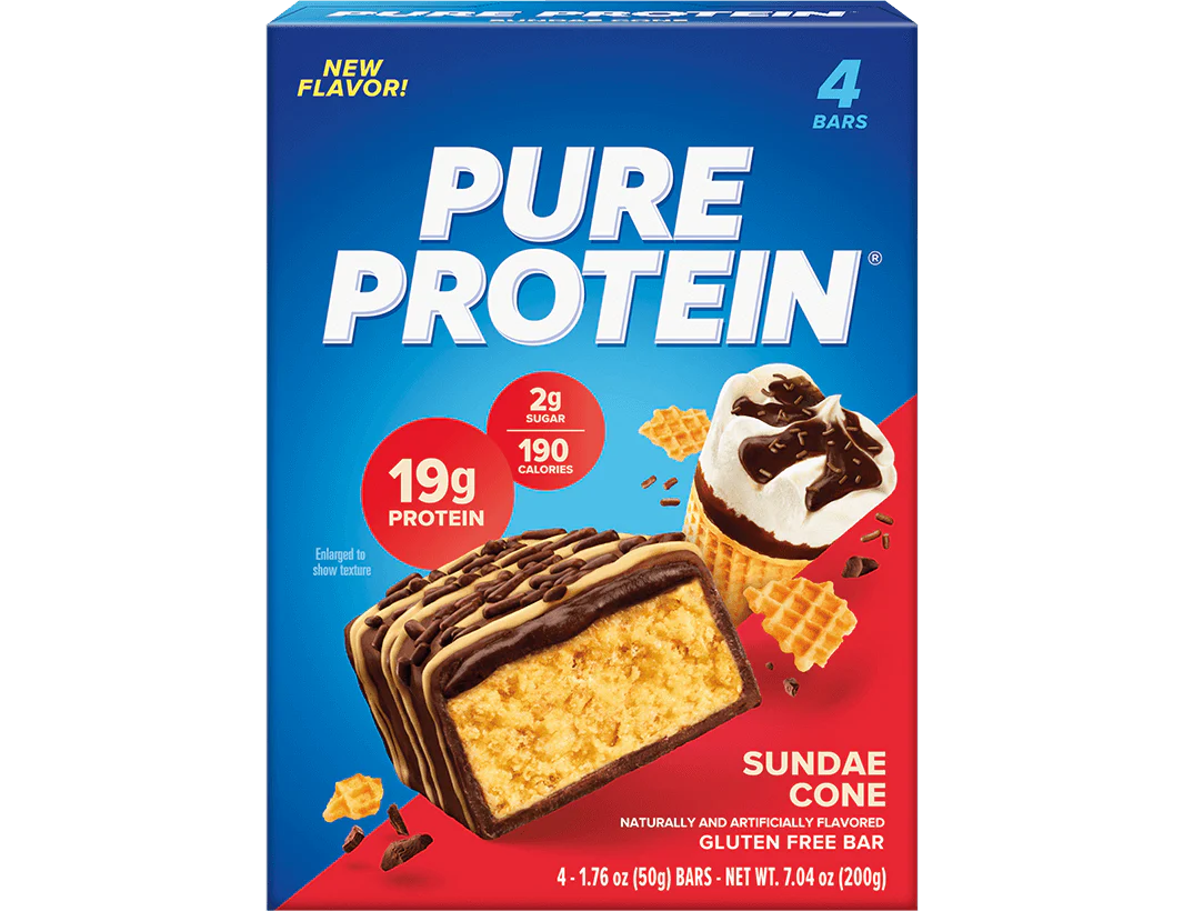 Sundae Cone Protein Bar
