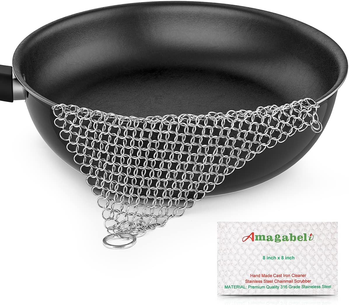 Amagabeli Cast Iron Cleaner 8