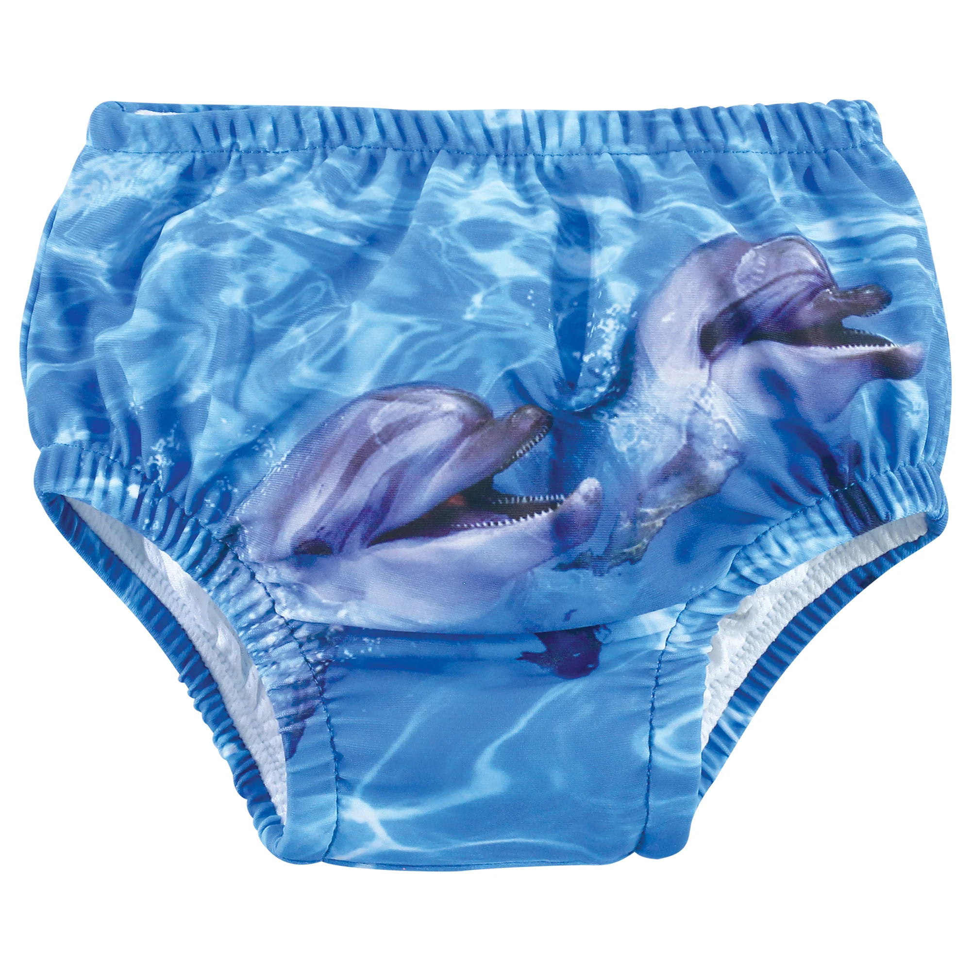 Hudson Baby Infant and Toddler Gender Neutral Swim Diapers, Coral Reef Dolphin