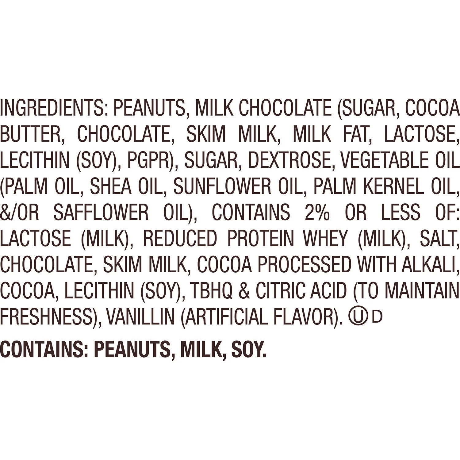 Reese's Assorted Milk Chocolate Peanut Butter Shapes Christmas Candy, Bulk Bag 46.2 oz