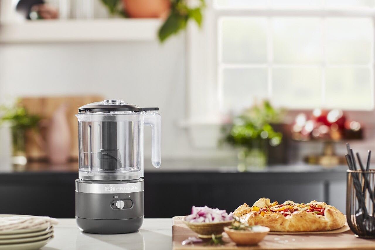 KitchenAid 5 Cup Food Chopper - KFC0516, Empire Red