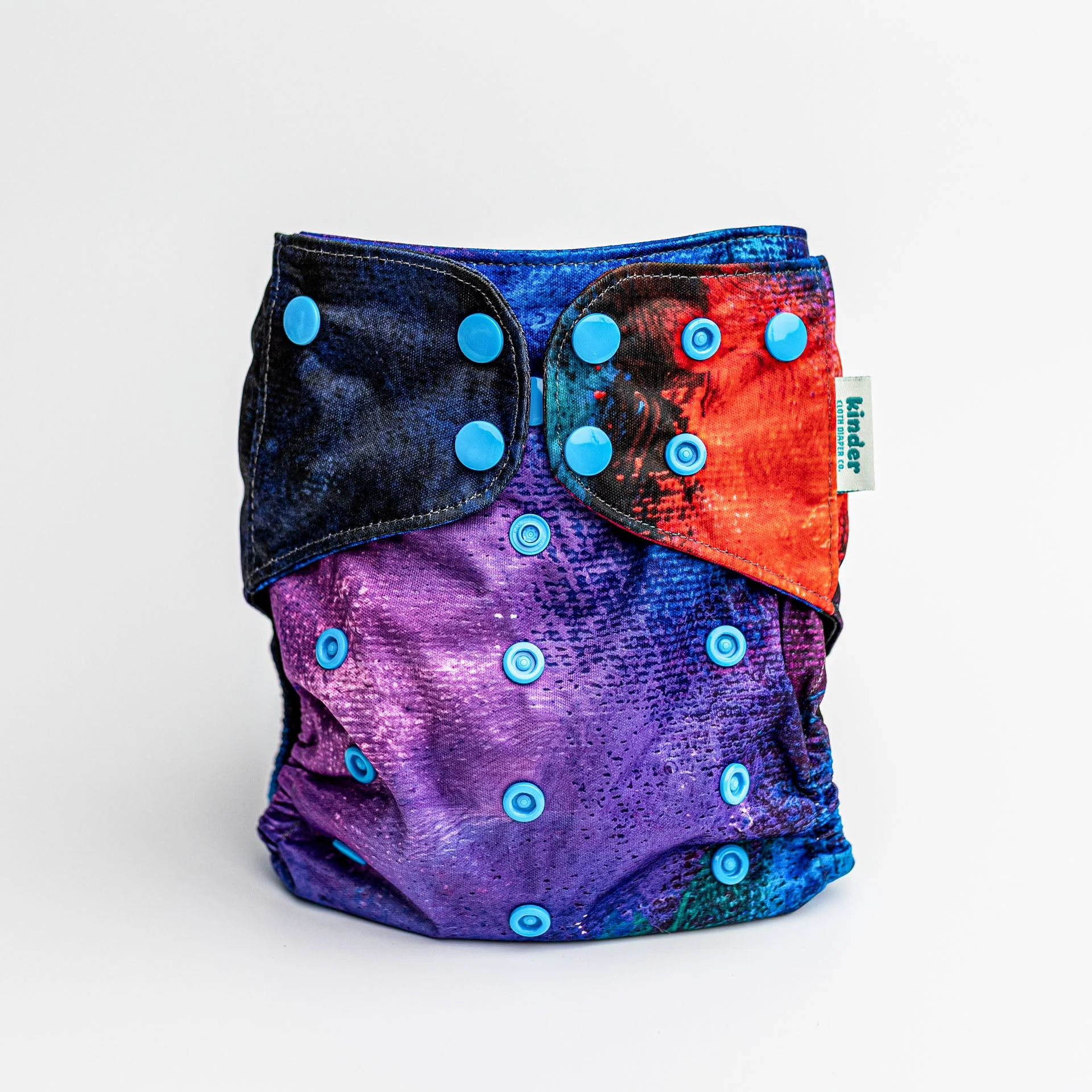 Kinder Cloth Diaper Co. Marble Pocket Cloth Diaper with Athletic Wicking Jersey