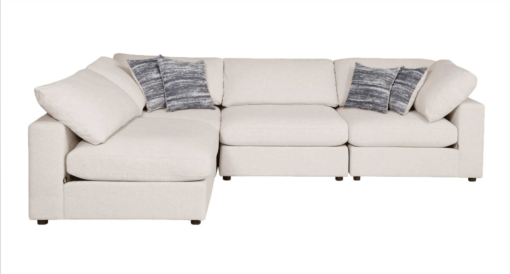 551321-SETA 4 PC SECTIONAL SET