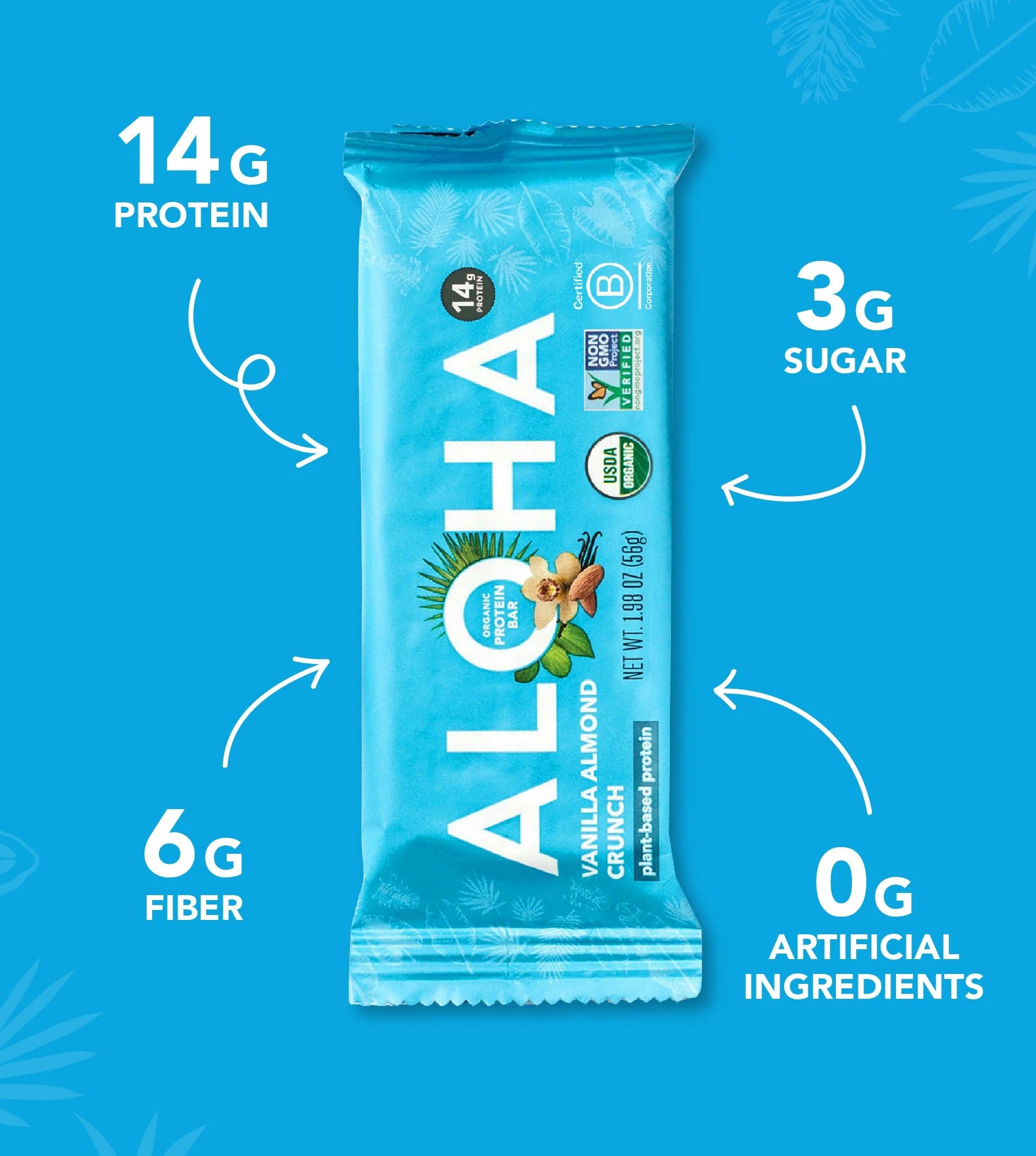 Vanilla Almond Crunch Protein Bar
