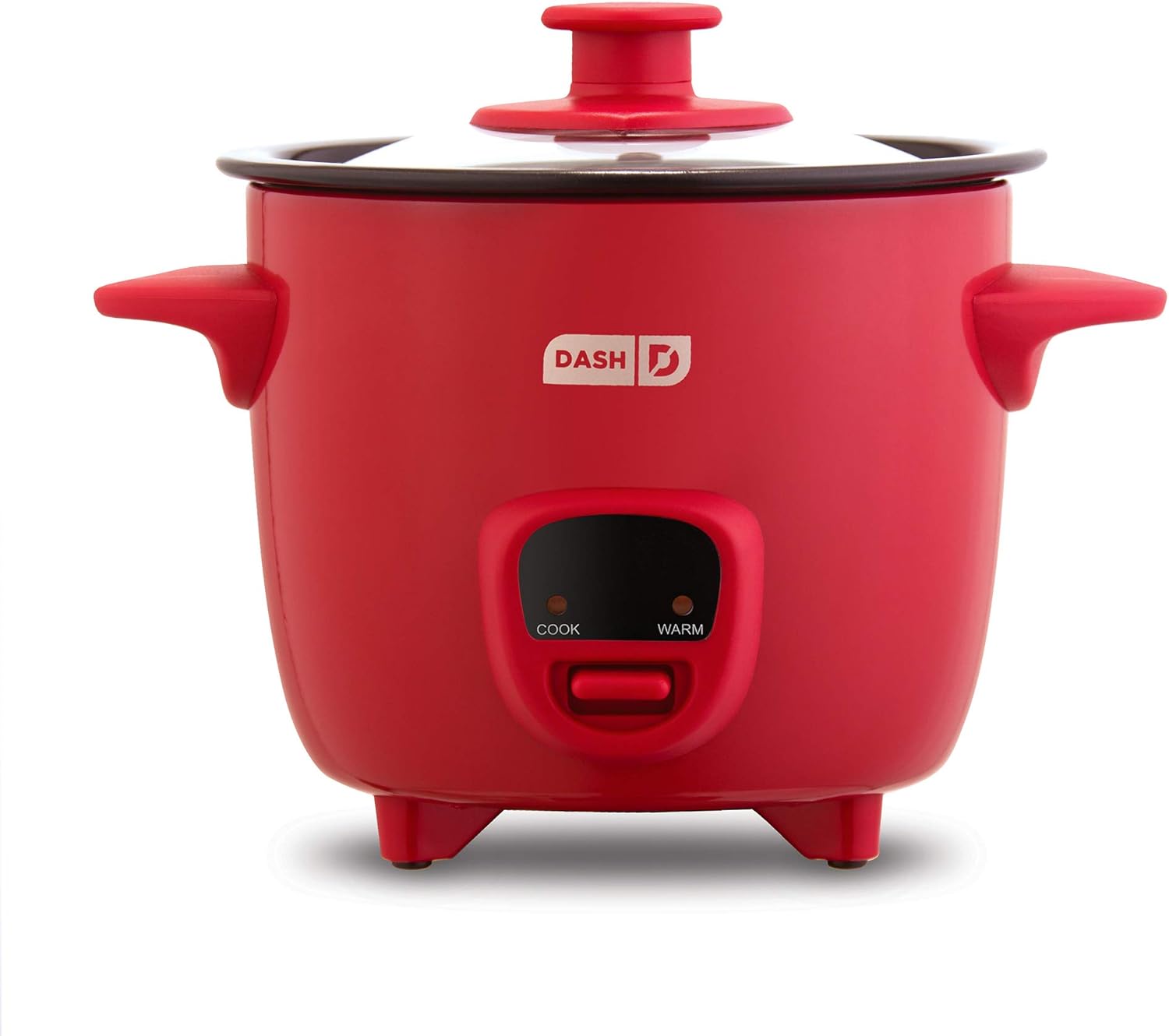 DASH Mini Rice Cooker Steamer with Removable Nonstick Pot, Keep Warm Function & Recipe Guide, .5 Quart, for Soups, Stews, Grains & Oatmeal - Aqua