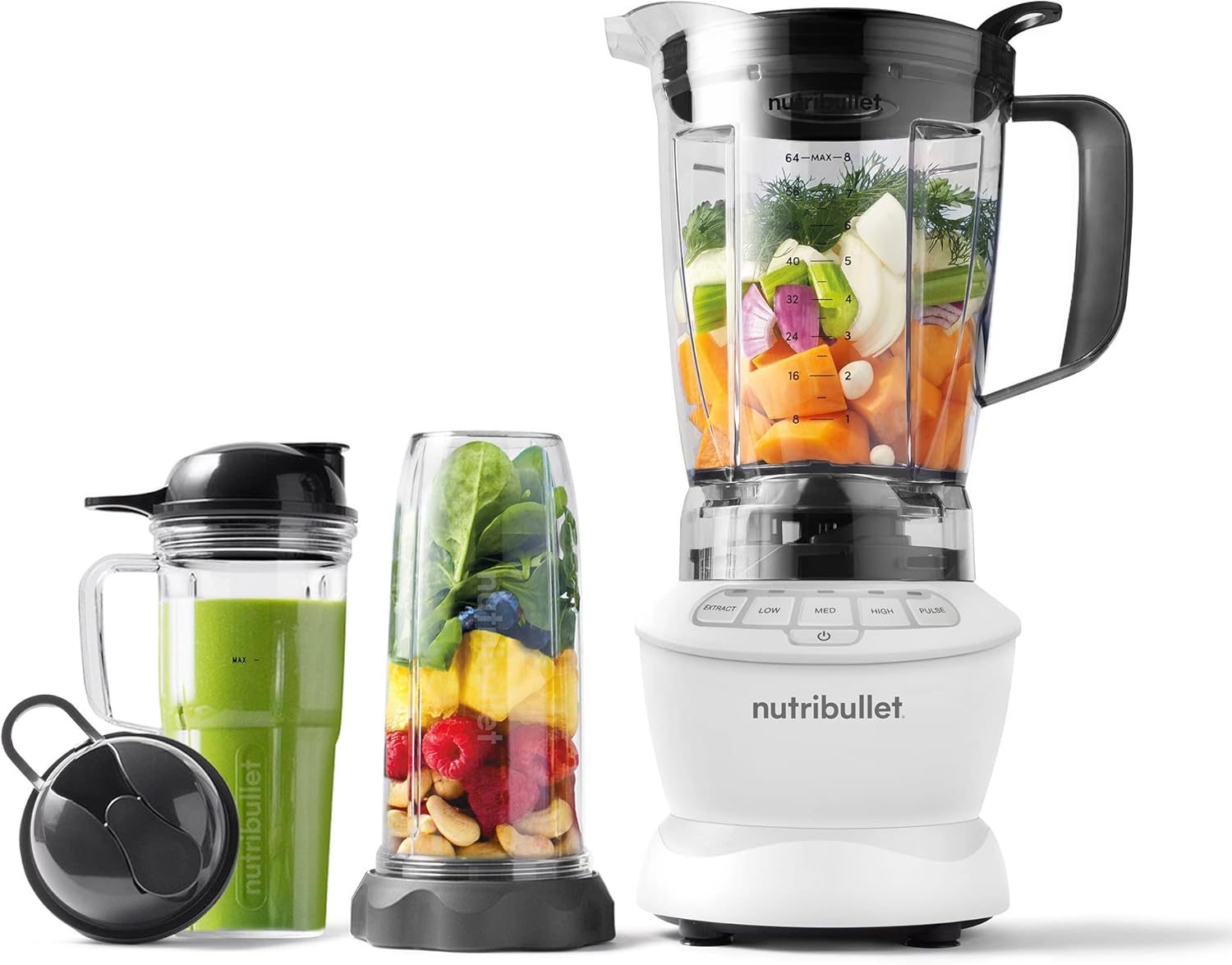 nutribullet Full-Size Blender Combo 1200W – NBF50500 - Dark Gray