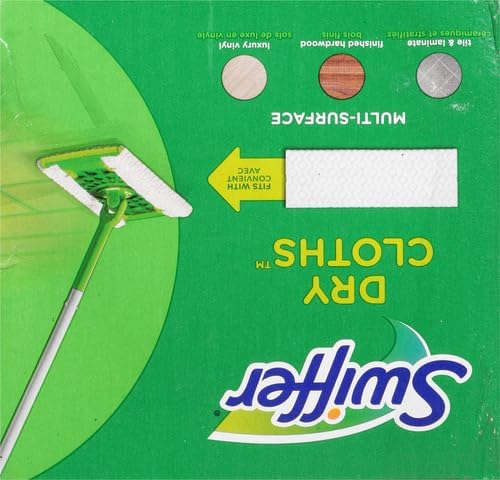 Swiffer Sweeper Dry Sweeping Cloth Refills, Gain Original, 32 Count