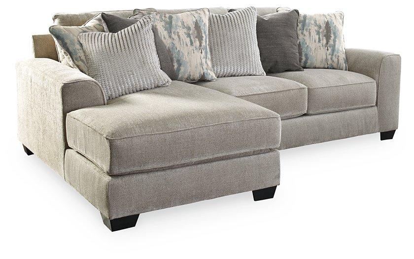 Ardsley Pewter 2-Piece Sectional with Chaise