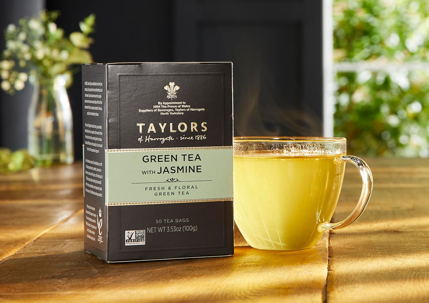 Taylors of Harrogate Organic Peppermint Herbal Tea, 50 Count