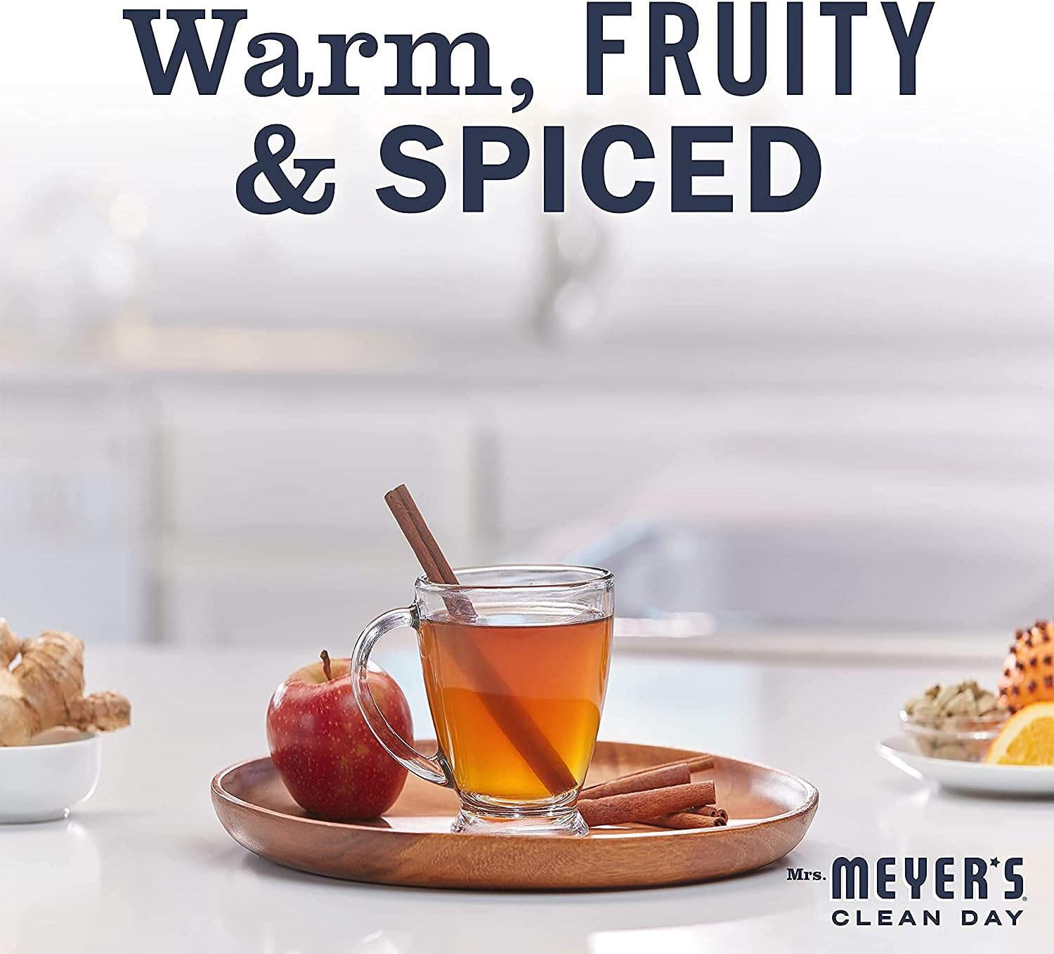 MRS. MEYER'S CLEAN DAY Liquid Dish Soap, Biodegradable Formula, Basil, 16 fl. oz - Pack of 3