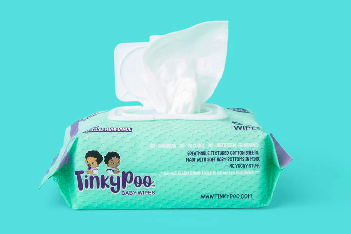 TinkyPoo Baby Wipes 1 pack (80 wipes)