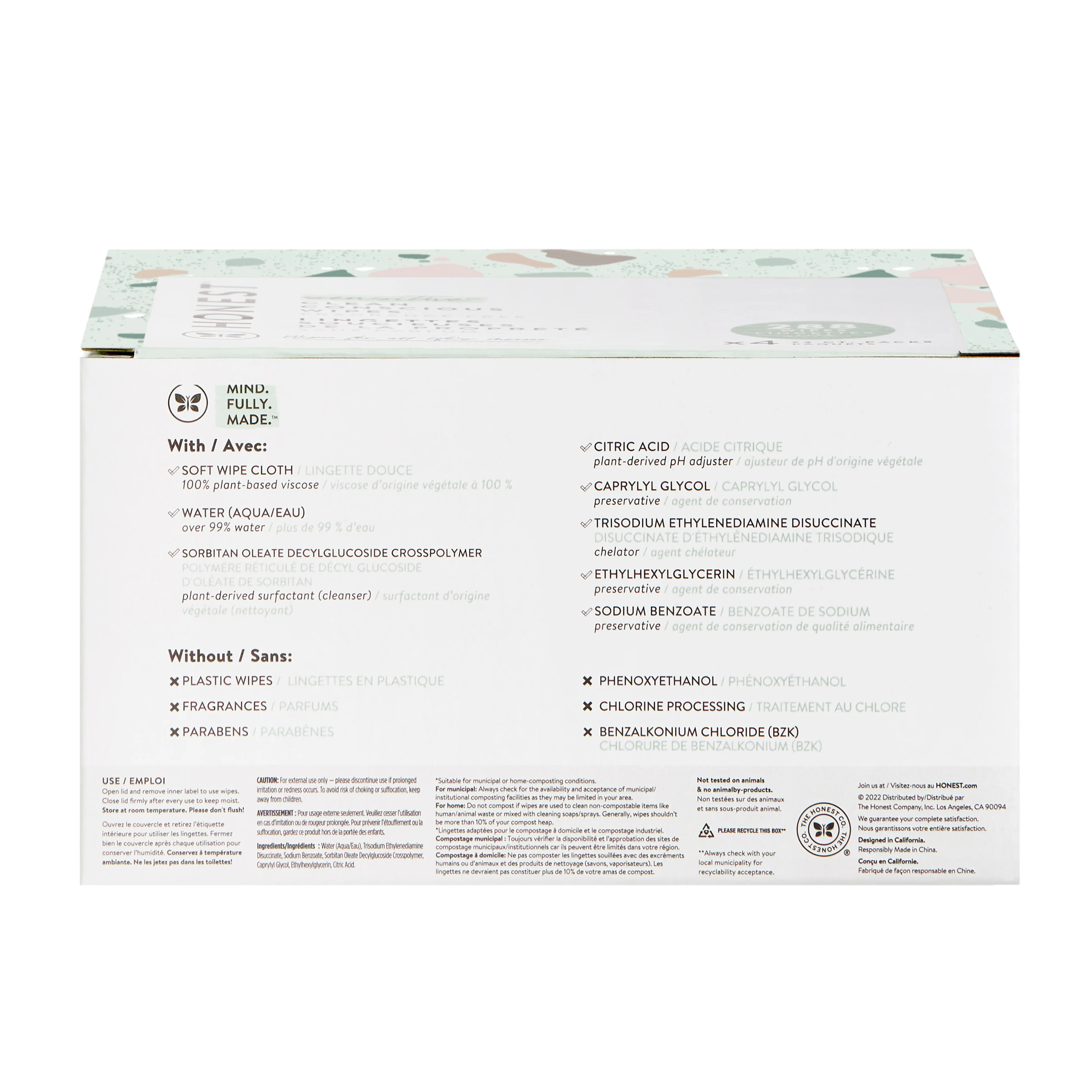 The Honest Company Wipes Geo Mood