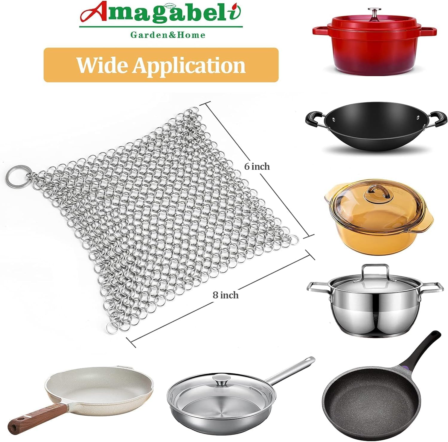 Amagabeli Cast Iron Cleaner 8