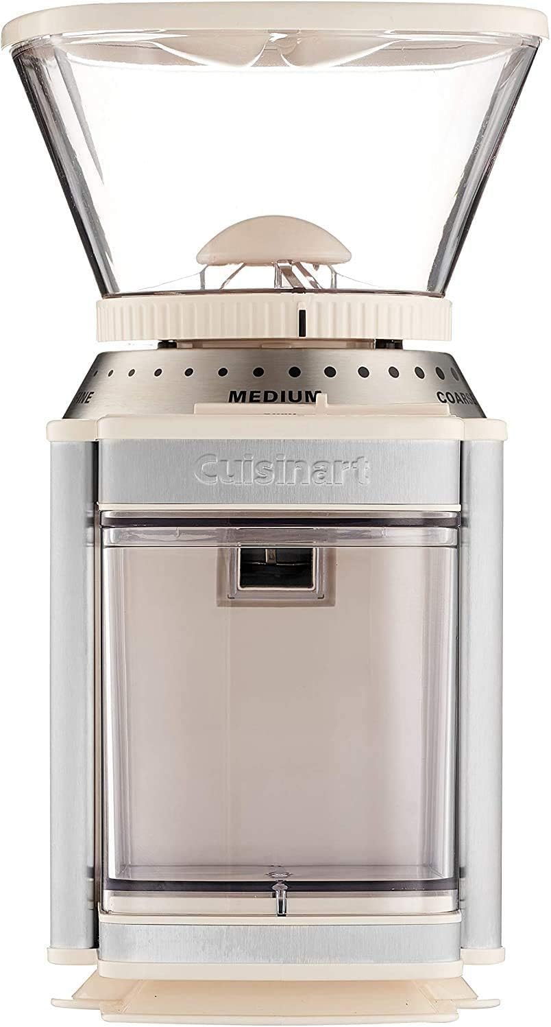 CUISINART Coffee Grinder, Electric Burr One-Touch Automatic Grinder with18-Position Grind Selector, Stainless Steel, DBM-8P1