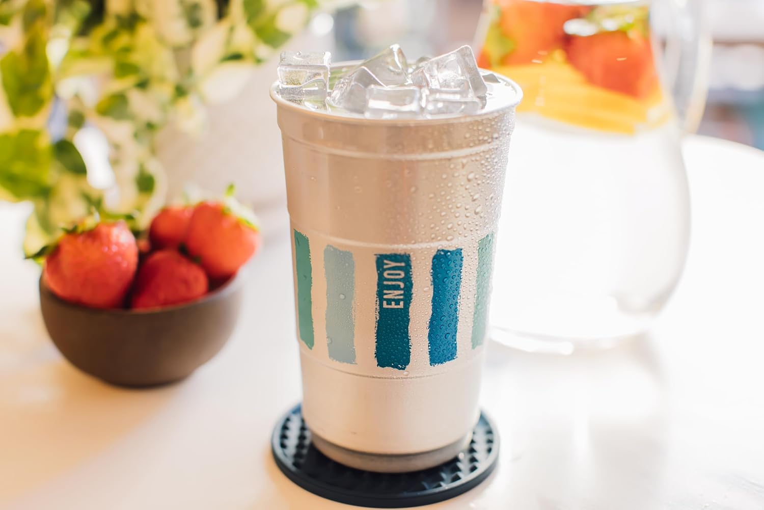 Ball Aluminum Cup Recyclable Party Cups, 20 oz. Cup, 30 Cups Per Pack