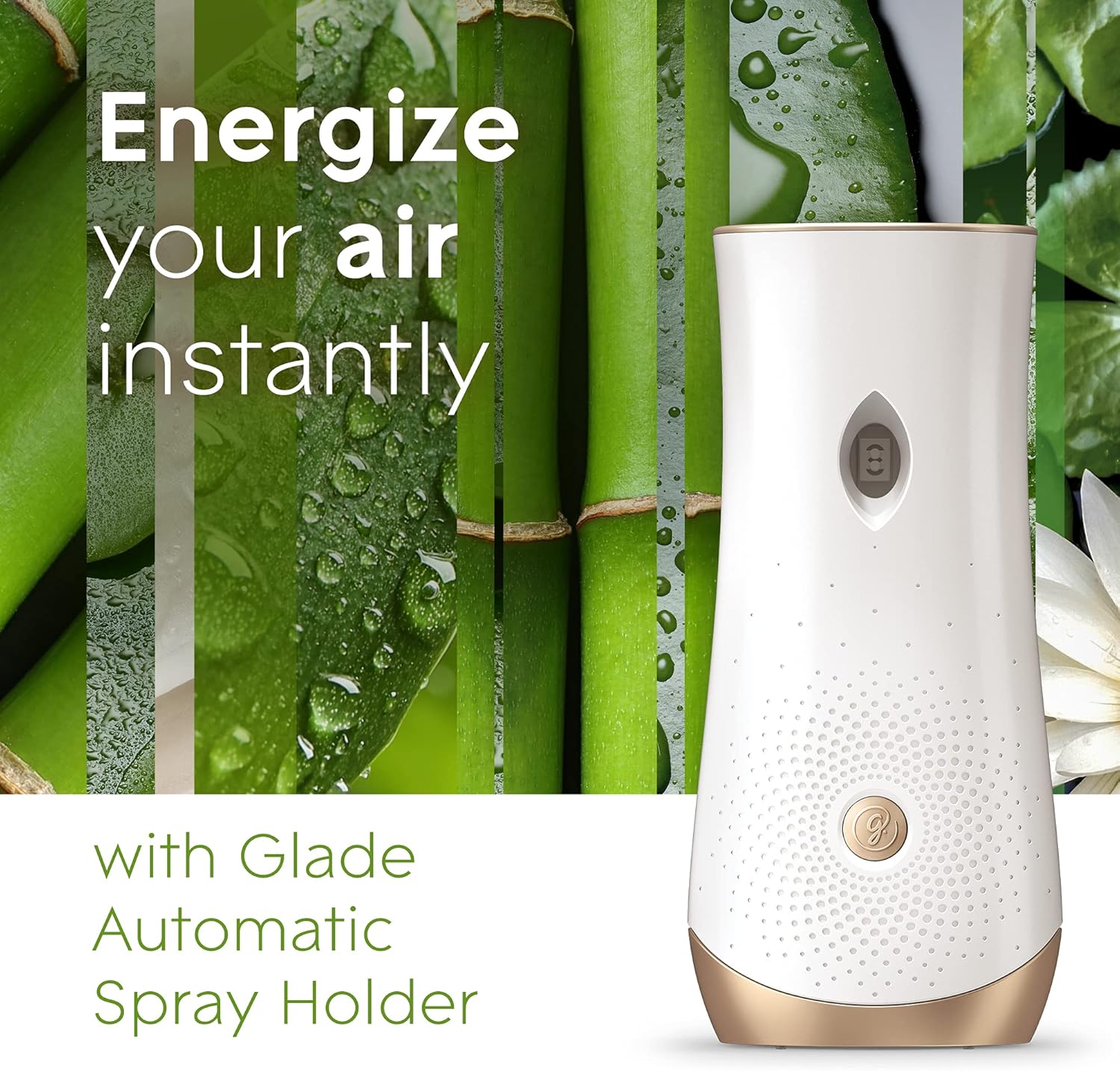 Glade Automatic Spray Air Freshener Refill, Scented Air Freshener for Home and Bathroom, Clean Linen, 6.2 Oz, 3 Count