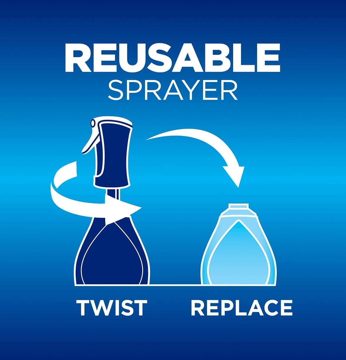 Dawn Platinum Powerwash Dish Spray, Dish Soap, Fresh Scent Bundle, 1 Spray (16oz) + 3 Refills (16oz each)