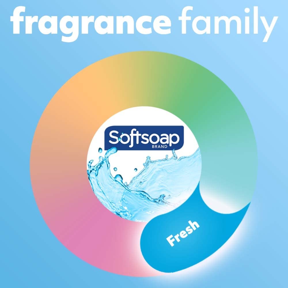Softsoap Antibacterial Liquid Hand Soap, Fresh Citrus Scent Hand Soap, 11.25 Ounce, 6 Pack